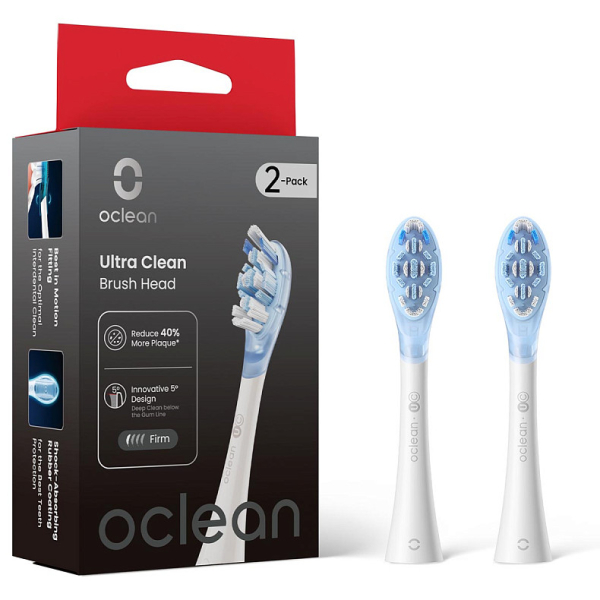 OCL556988 Ultra clean fogkefe fej 2 db, fehér