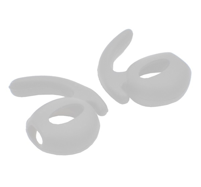 Bluetooth fülhallgató fülgumi (1 pár, szárnyas) FEHÉR Apple AirPods/AirPods 2GP-93623