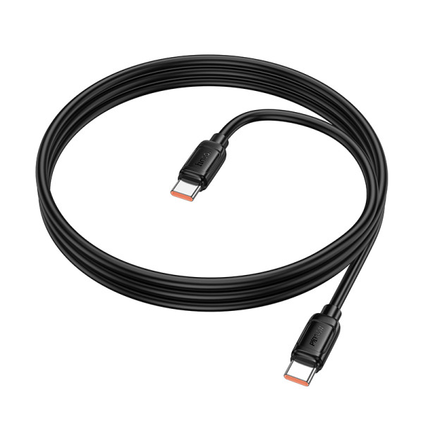 X115 Surpass 240 W-os gyors töltésű adatkábel C-C fekete