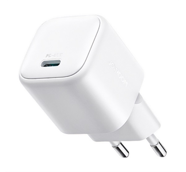 hálózati töltő Type-C aljzat (30W, GaN, PD gyorstöltő 3.0) FEHÉR