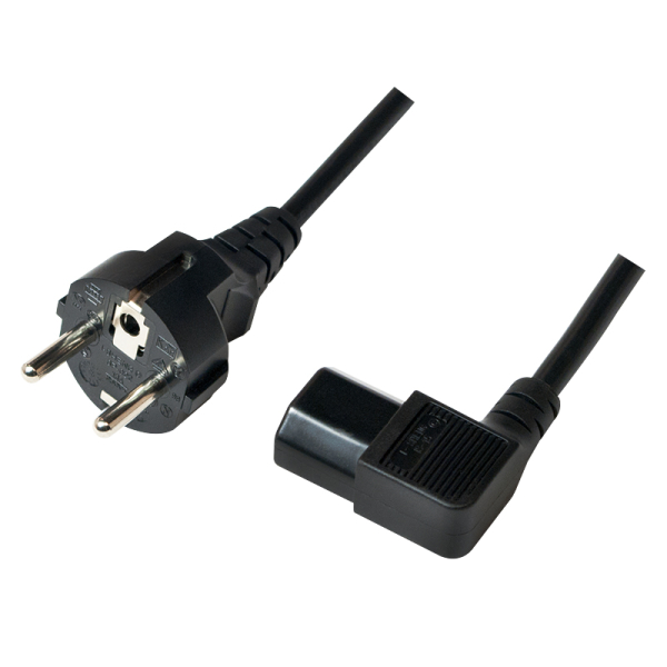 LOGILINK Tápkábel Schuko apa C13 anya, 3 méter (CP118)