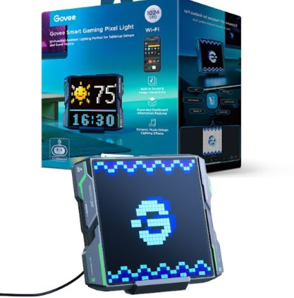Pixel Light lámpa 150 beállított jelenettel hangszóróval