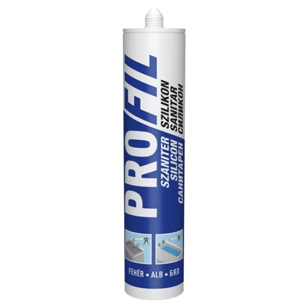 Profil szaniter szilikon 270 ml, fehér (8912976)