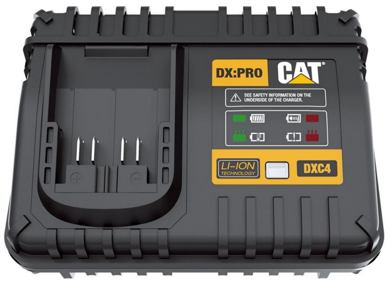 DXC4 Power+ gyorstöltő 18V 4.0A Li-ion akkumulátorokhoz (15738)
