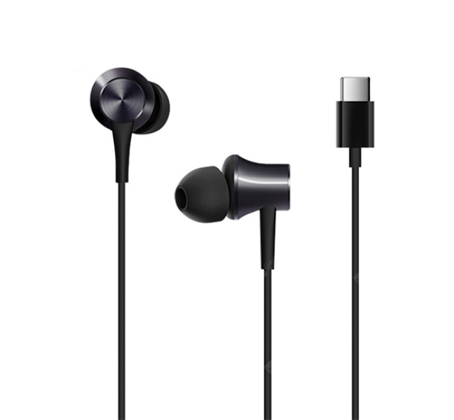 XIAOMI PISTON fülhallgató SZTEREO (Type-C, mikrofon) FEKETEHSEJ04WM
