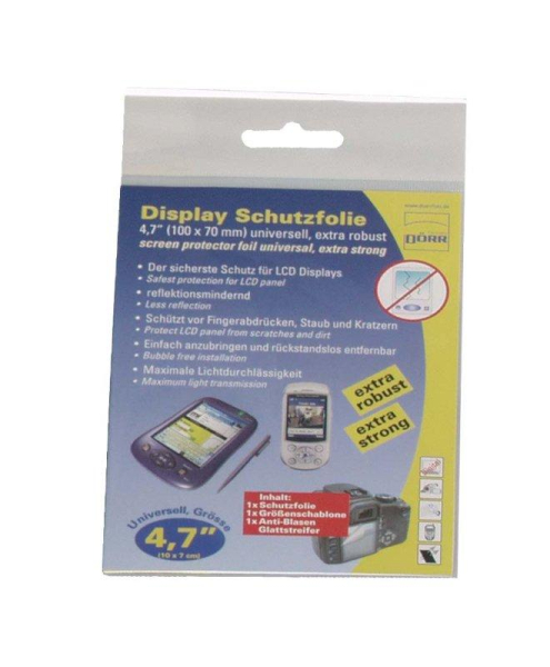 Dörr LCD-védő fólia (1db) 4,7 inch (D902000)