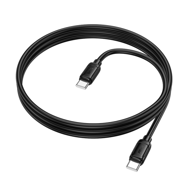 X115 Surpass 60 W-os töltőkábel C-C fekete