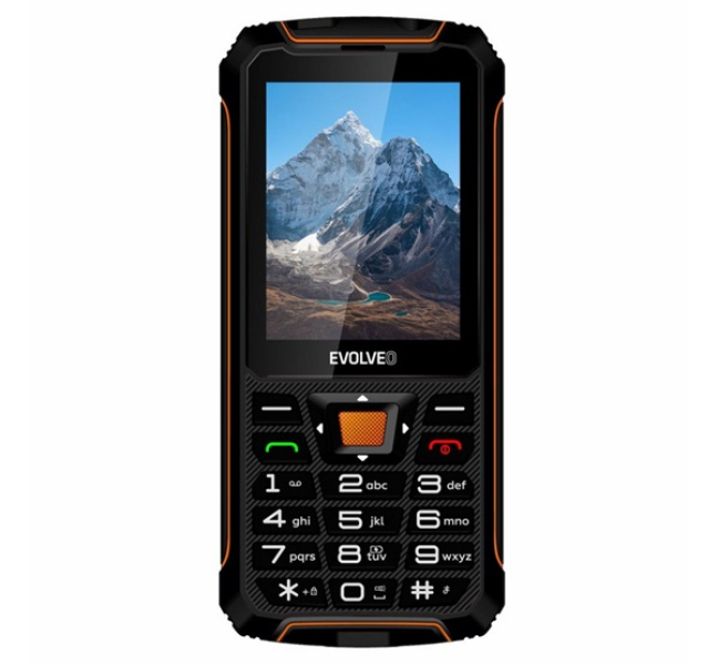 Strongphone Z6 mobiltelefon (Dualsim) FEKETE/NARANCSSÁRGA