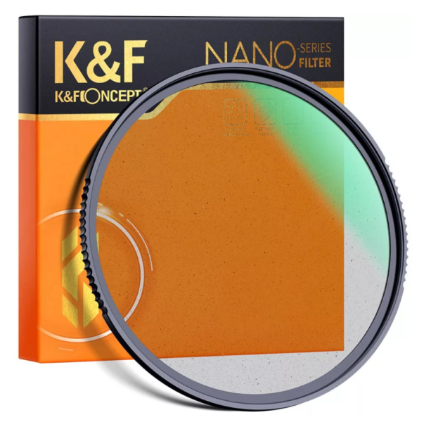 K&F Concept 62MM Nano-X Black Mist lágyító szűrő 1/2, karcálló (KF-01-1678)