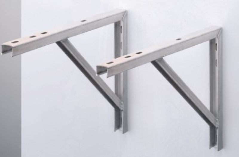 klímatartó fali konzol pár, 610x405x1,5mm, 150 kg (DELTONL2416)