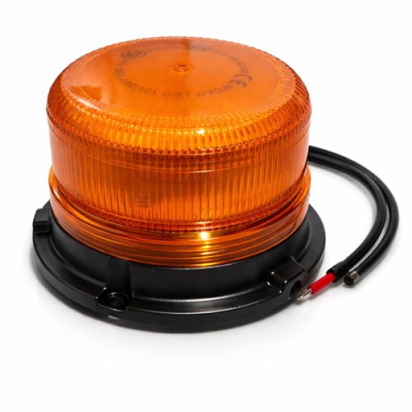 Sárga tetővillogó 12-24V 24LED E jeles (WL961)
