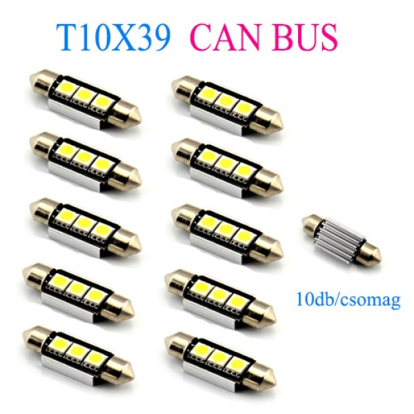 CANBUS 3SMD LED LA513C-39CS szofita 10db/csomag
