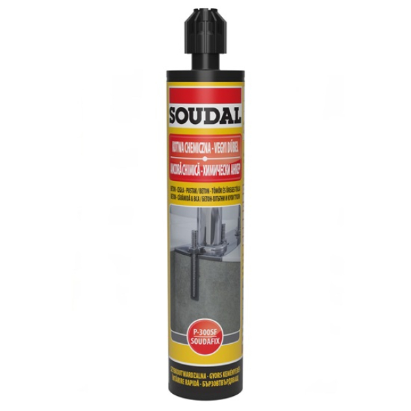 Soudafix vegyi dűbel (injektáló) ragasztó P300-SF, 280 ml (8912996)
