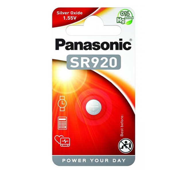 óraelem (SR920, 1.55V, ezüst-oxid) 1db/csomag