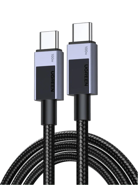 UGREEN L512 USB-C - USB-C PD gyorstöltés kábel, 0,5m (35985)