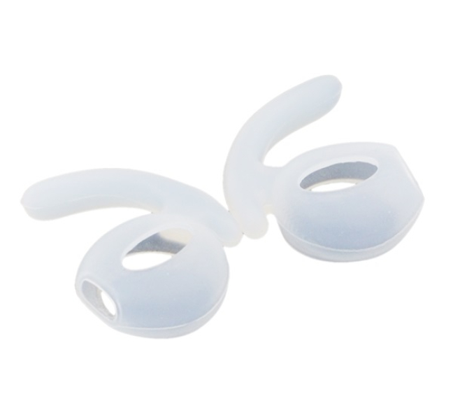 Bluetooth fülhallgató fülgumi (1 pár, szárnyas) ÁTLÁTSZÓ Apple AirPods/AirPods 2GP-93798