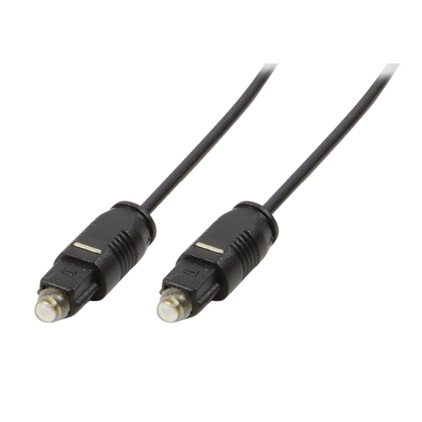 Logilink Audiokábel, Toslink/M - Toslink/M, PMMA vezeték, fekete, 0,5 m (CA1005)