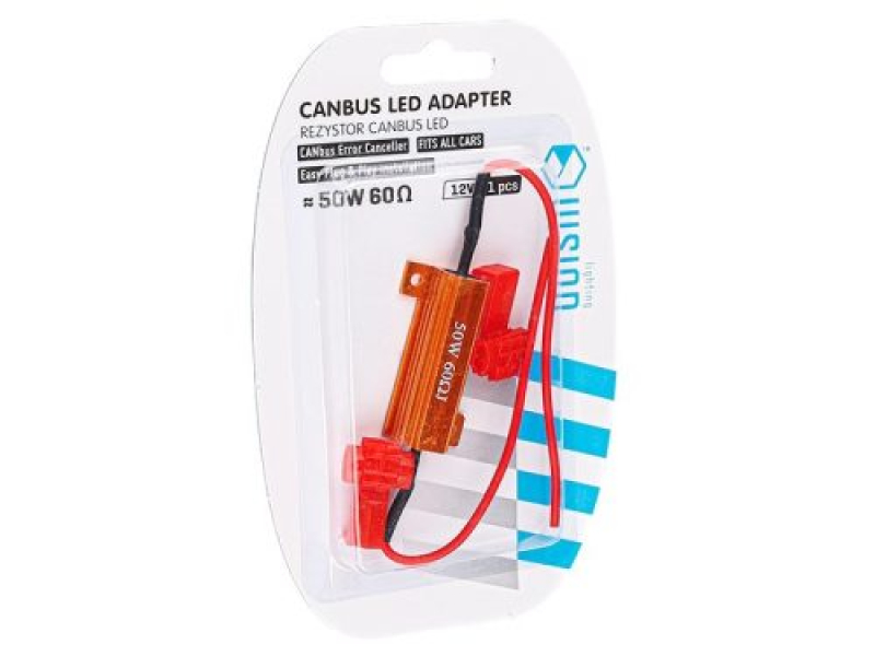 Canbus LED ellenállás, 50W-60 (CM63359)