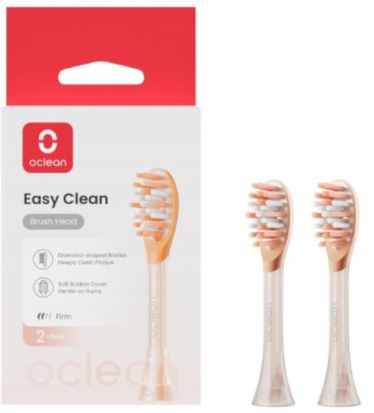 OCL556452 Easy clean fogkefe fej 2 db, narancssárga