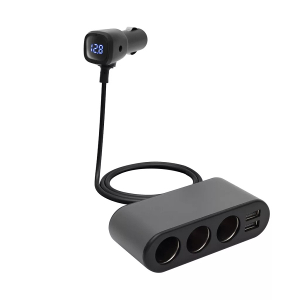 autós feszültségelosztó és USB töltő (SAU80W)