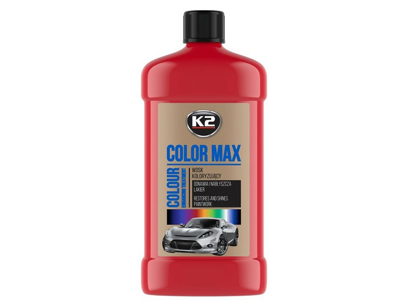 COLOR MAX Színező fényes viasz, 500 ml, piros 00574