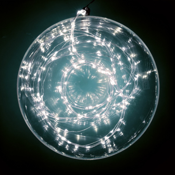 Micro LED fényfüzér, hidegfehér (ML 160/WH)