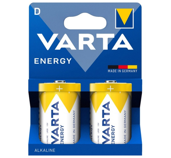ENERGY tartós elem (D, LR20, 1.5V, alkáli) 2db/csomag