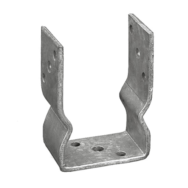 Oszloptalp "U" lecsav. rogyasztott 150 x 60 x 120 / 4 mm horg. (3217609)