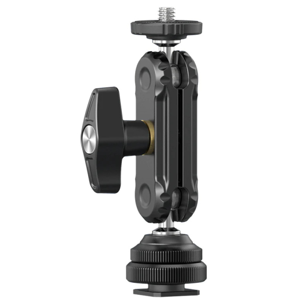 R098 magic arm, dupla gömbfej, vakupapucsba illeszthető (UL-2954)
