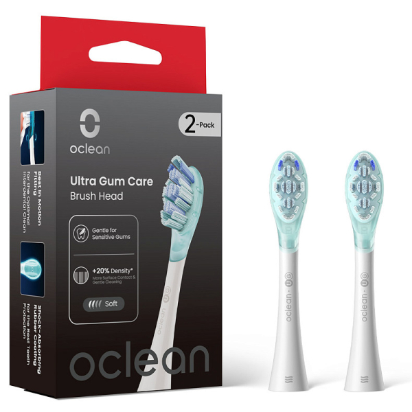 OCL557008 Ultra gum care fogkefe fej 2 db, fehér