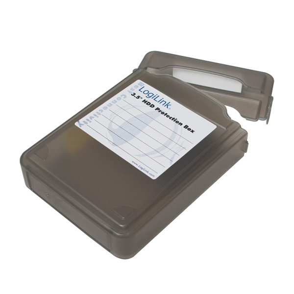 3.5" HDD védődoboz, fekete (UA0133B)