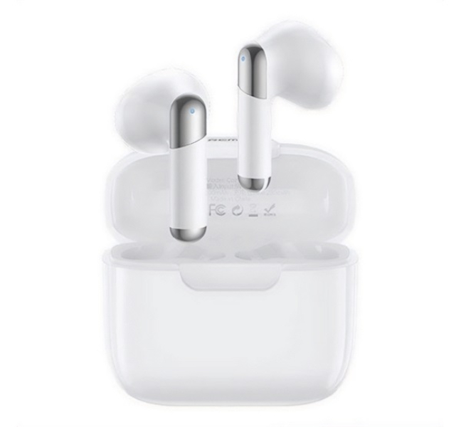 COZYBUDS bluetooth fülhallgató SZTEREO (v5.4, TWS, mikrofon, zajszűrő + töltőtok) FEHÉRCOZYBUD