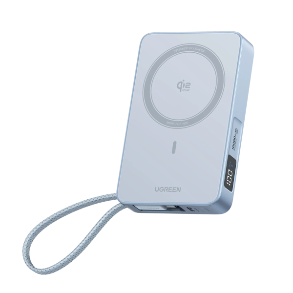 UGREEN 10000mAh mágneses vezeték nélküli powerbank, PB773 (65958B)