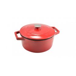 Zománcozott öntöttvas lábas 24 cm, 4 l (12968)