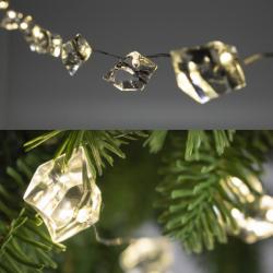 Home micro LED-es fényfüzér, kristály (ML 21/WW)