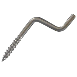 Csavaros félfordító 3x26 horganyzott (3004526)