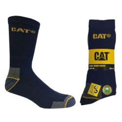 CAT P04 kék magasszárú munkazokni 35-40 méret 3db