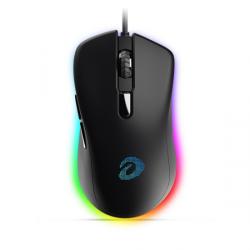 Dareu RGB vezetékes gamer egér, fekete 600-6000 DPI (EM-908)