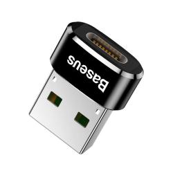 Baseus átalakító, C típusú USB és USB adapter csatlakozó, fekete (CAAOTG-01)