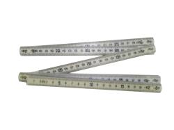 Mérőléc 2 m-es üregszemes műanyag