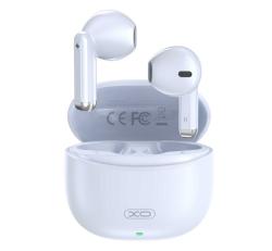 XO bluetooth fülhallgató SZTEREO (v5.3, TWS, mikrofon + töltőtok) VILÁGOSKÉK