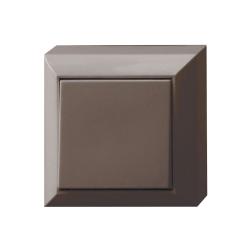 Váltókapcsoló, barna, beltéri (0511476777)