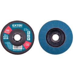 Extol Industrial lamellás csiszoló INOX, acél és ALUmunkadarabok csiszolására, 125×22mm; P40 (880342