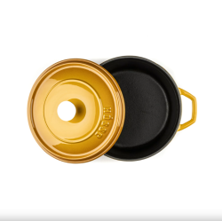 Hósse zománcozott öntöttvas edény 24cm, 3,1L, sárga (HOS-KIEG-037)