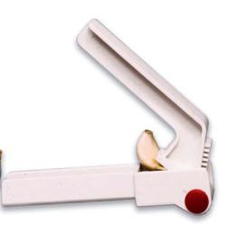 Öntisztító műanyag fokhagymaprés fehér (13)