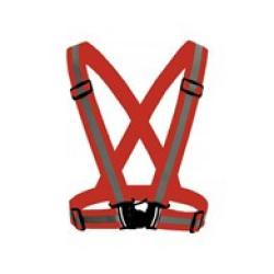 Fényvisszaverő heveder, piros (58505)