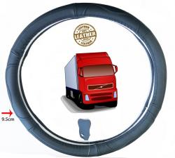 Teherautós Valódi bőr furgon kormányvédő DS01BK-47CM