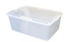 Műanyag clicktetős doboz 11,8 liter (601)