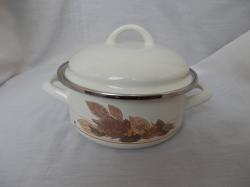 Bonyhádi Alice őszi lábas fedővel, 16 cm