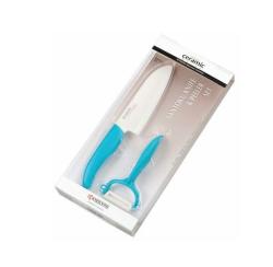 Kyocera kerámia kés készlet, Santoku + hámozó 